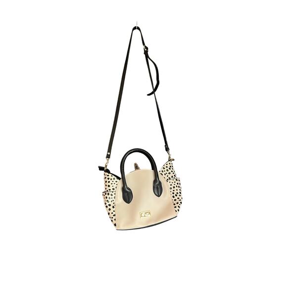 Betsey Johnson Cream and Black Cat Shoulder Bag - Picture 8 of 9